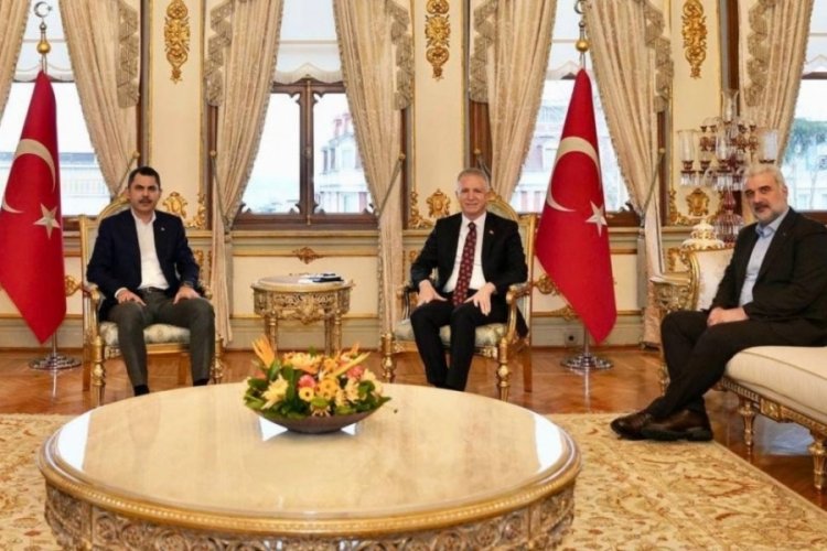 Murat Kurum'dan İstanbul Valisi G&uuml;l'e ziyaret