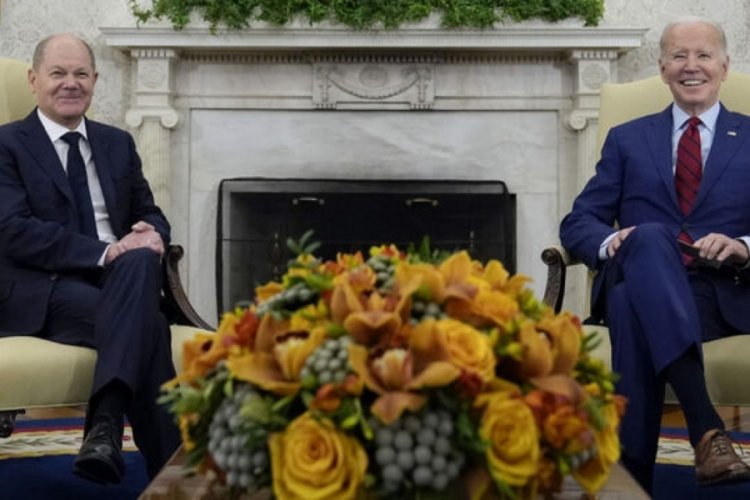 Almanya Başbakanı Scholz, Biden ile telefonda g&ouml;r&uuml;şt&uuml;