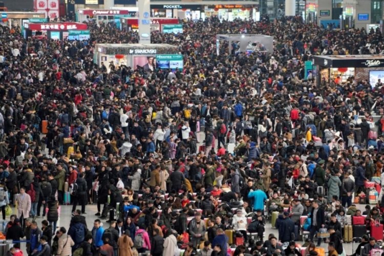 &Ccedil;in'in n&uuml;fusu 2023'te geriledi