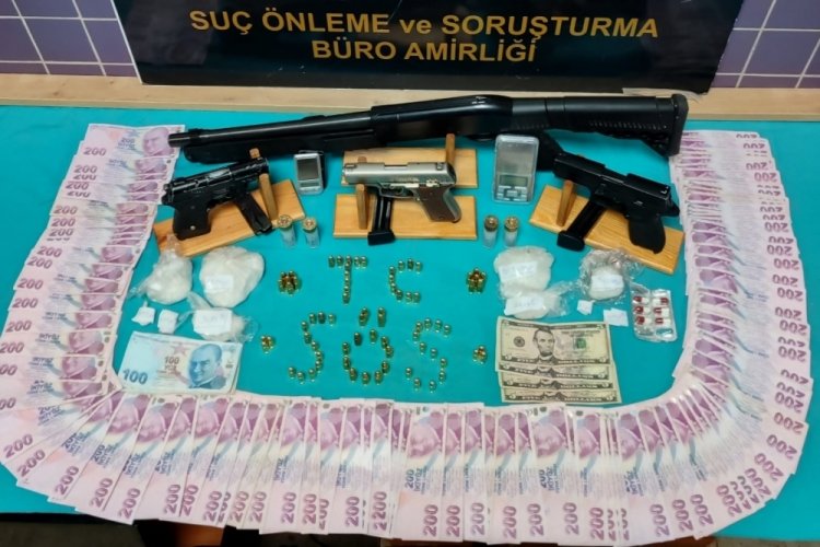 Bursa'da uyuşturucu operasyonu: 4 g&ouml;zaltı