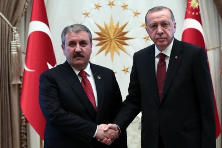 Cumhurbaşkanı Erdoğan, BBP Genel Başkanı Destici ile g&ouml;r&uuml;şecek
