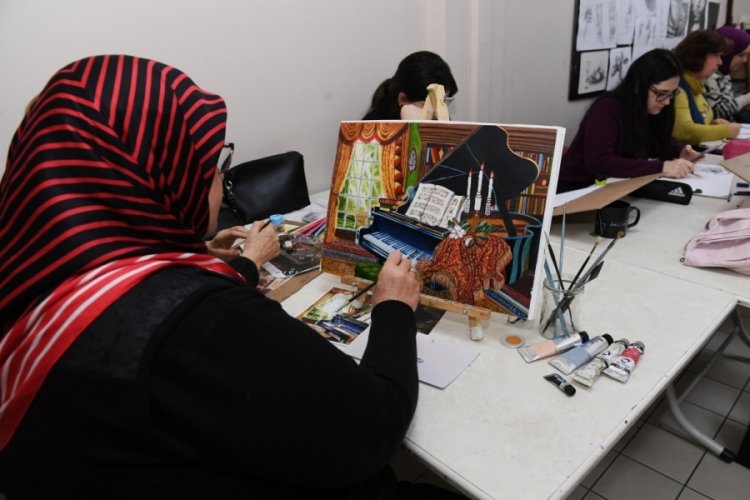Bursa Osmangazi'nin kursları &uuml;niversite kazandırıyor