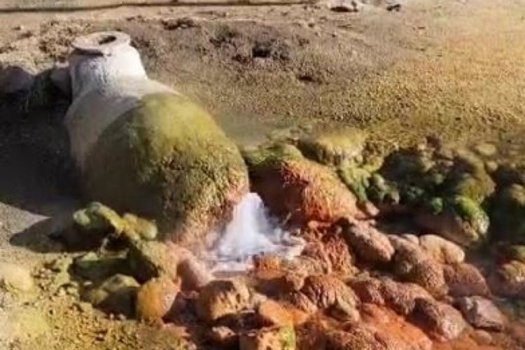 Elazığ'da yeni damar jeotermal su &ccedil;ıktı