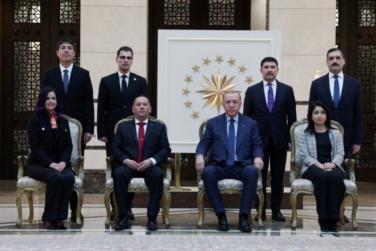 B&uuml;y&uuml;kel&ccedil;ilerden Erdoğan'a g&uuml;ven mektubu
