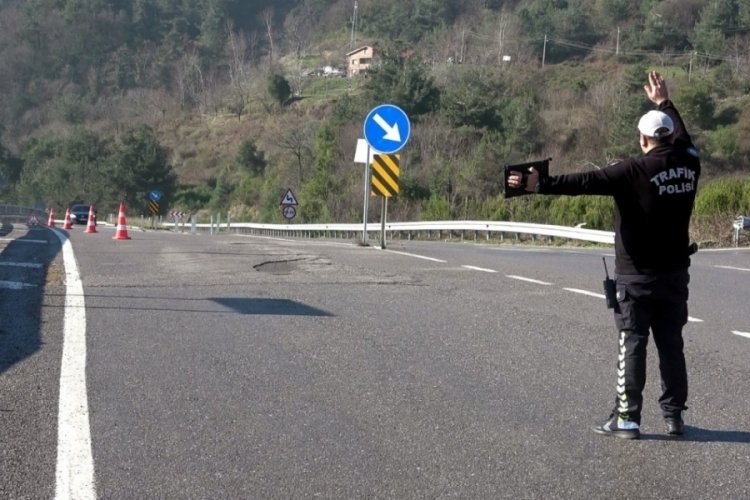 Amasra il&ccedil;esinde trafik denetimler artıyor