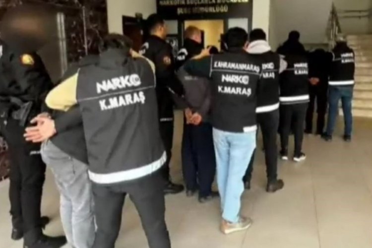 Kahramanmaraş'ta uyuşturucu operasyonu! 6 tutuklu