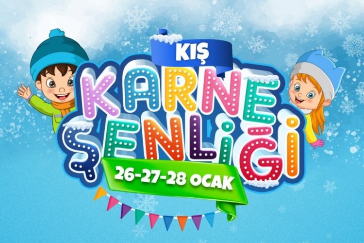 Bursa Yıldırım'da 'karne şenliği'