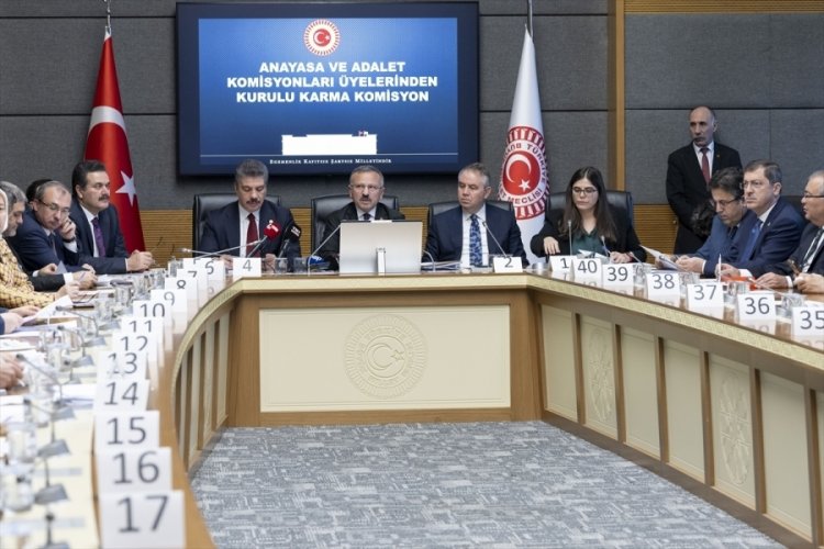 TBMM Anayasa ve Adalet Karma Komisyonu HSK &uuml;yeliği i&ccedil;in toplandı