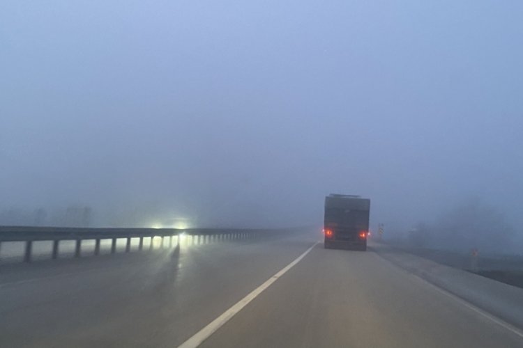 Kastamonu'da yoğun sis etkili oluyor