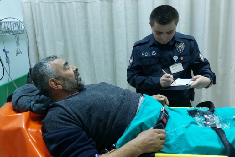 Samsun'da işyerinin &ouml;n&uuml;nde silahlı saldırı!