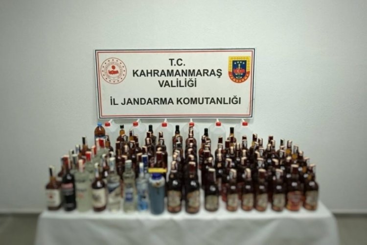 Kahramanmaraş'ta sahte i&ccedil;ki operasyonuna 1 g&ouml;zaltı