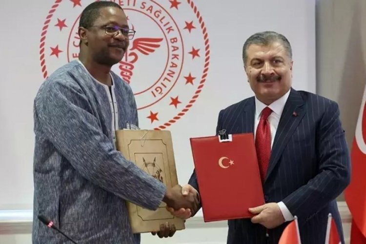 Bakan Koca, Burkina Faso heyeti ile bir araya geldi