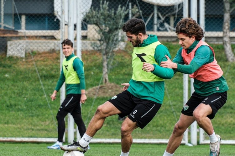Bursaspor taktik &ccedil;alıştı