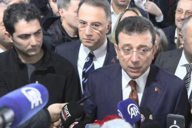 İmamoğlu: Hasan Akg&uuml;n başkanımıza ge&ccedil;miş olsun diyoruz