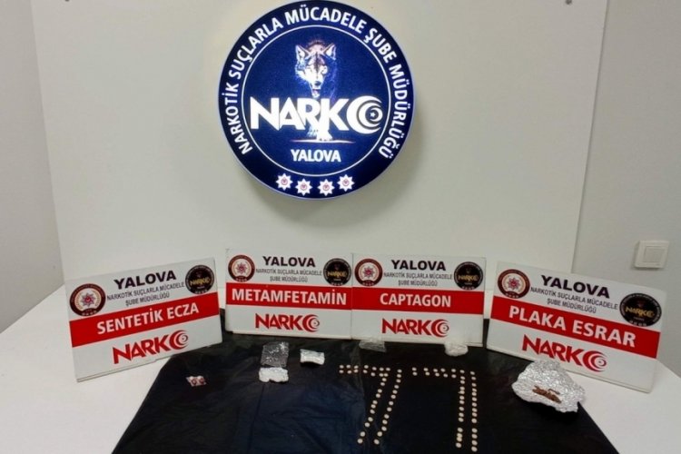 Yalova'daki uyuşturucu operasyonlarında 3 zanlı tutuklandı