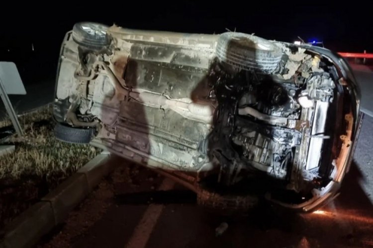 &Ccedil;orum'da yoğun sis trafik kazasına neden oldu