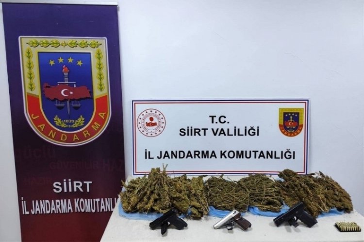 Siirt'te uyuşturucu operasyonu! 1 kişi tutuklandı
