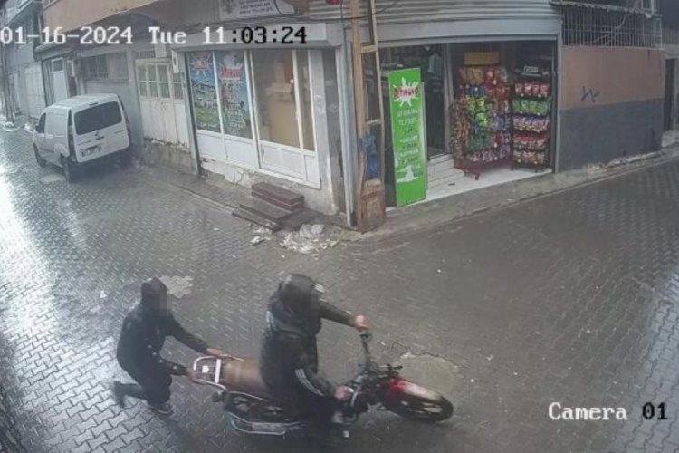 Adana'da cezaevi firarisi beğendiği motosikleti takip edip &ccedil;aldı