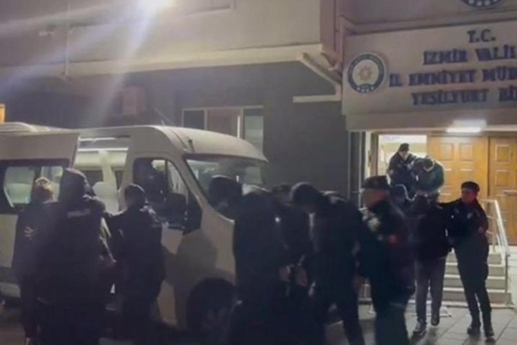 İzmir'de uyuşturucu operasyonu: 84 kişi g&ouml;zaltına alındı