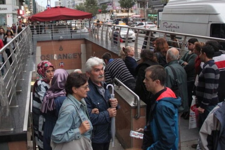 İstanbul'da Osmanbey metrosu 3 saat kapatılacak!