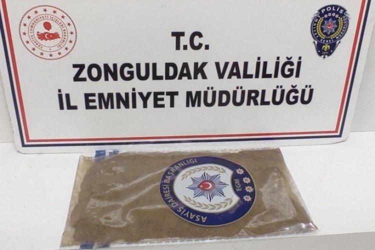 Zonguldak'ta uyuşturucu operasyonunda 2 ş&uuml;pheli tutuklandı