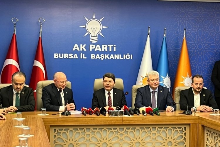 Adalet Bakanı Tun&ccedil;, Bursa'da konuştu: İstanbul'da son 5 yılı kayıp yılı olarak g&ouml;r&uuml;yoruz