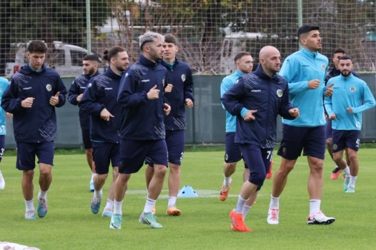 Alanyaspor, Rizespor ma&ccedil;ının hazırlıklarını tamamladı