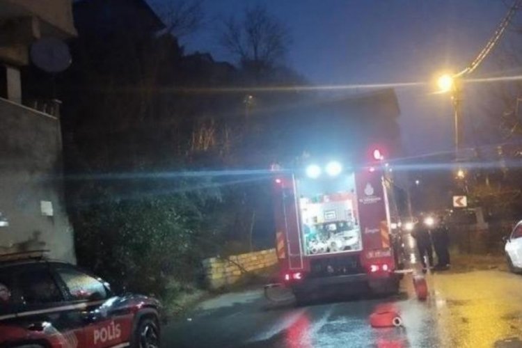 İstanbul'da gecekondu yangını!