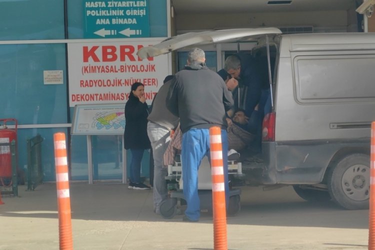 Bursa'da &uuml;lkesine d&ouml;nmek i&ccedil;in &ccedil;alışan şahıs inşaattan d&uuml;şt&uuml;!