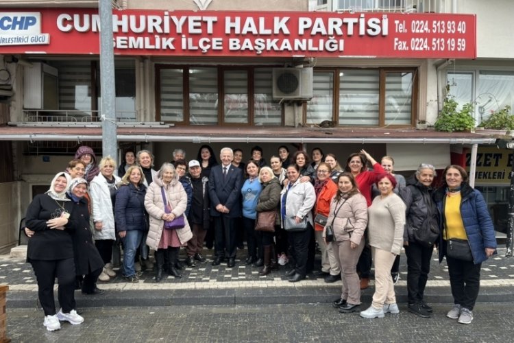 CHP Gemlik Kadın Kolları se&ccedil;im &ccedil;alışmalarına başladı
