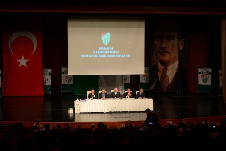 Bursaspor yeni başkanını se&ccedil;iyor!