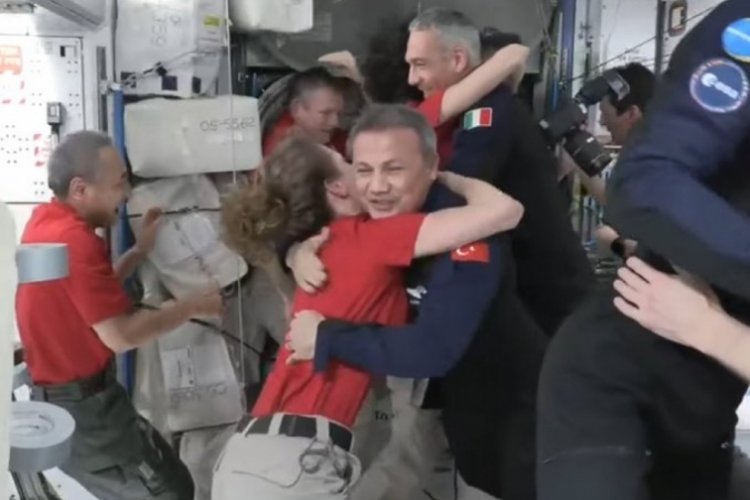 İlk T&uuml;rk Astronot, uzay istasyonunda