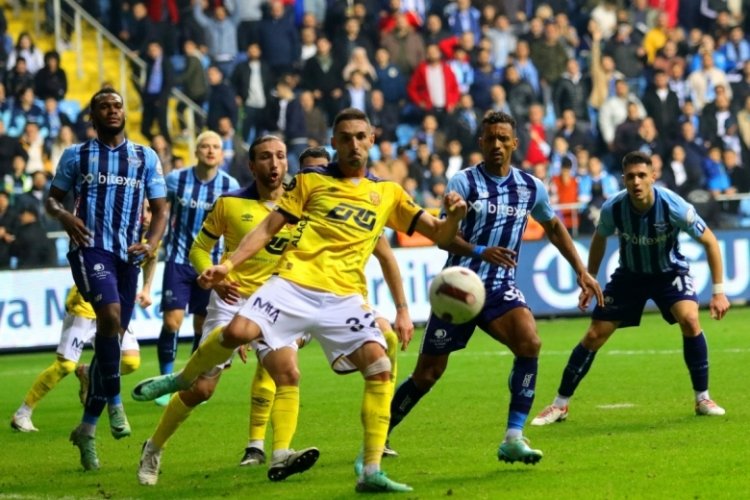 Y. Adana Demirspor, MKE Ankarag&uuml;c&uuml; berabere kaldı