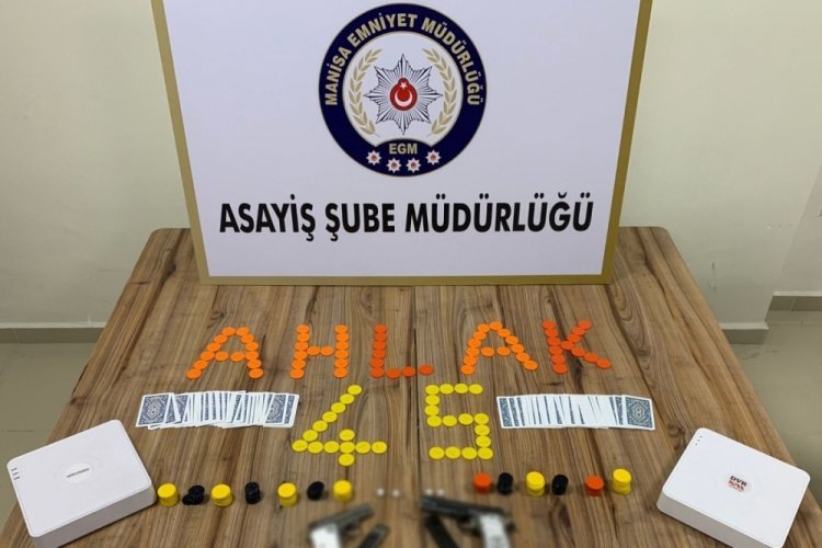 Manisa'da kumar operasyonu