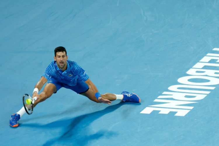Djokovic, Avustralya A&ccedil;ık'ta &ccedil;eyrek finalde