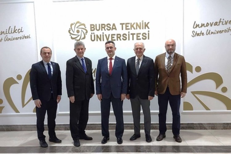 Bursa BUSİAD'dan&nbsp;Rekt&ouml;r &Ccedil;ağlar'a ziyaret