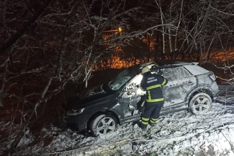 Ordu'da kontrolden &ccedil;ıkan otomobil şarampole u&ccedil;tu! 1 &ouml;l&uuml;