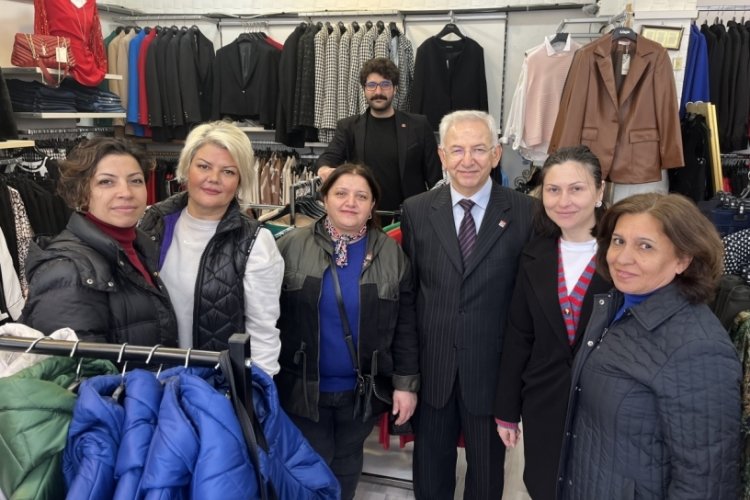 CHP Gemlik: Esnaf da dertli m&uuml;şteri de