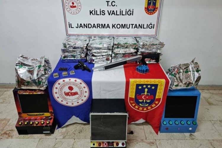 Kilis'te eve kumar baskını: 2 g&ouml;zaltı