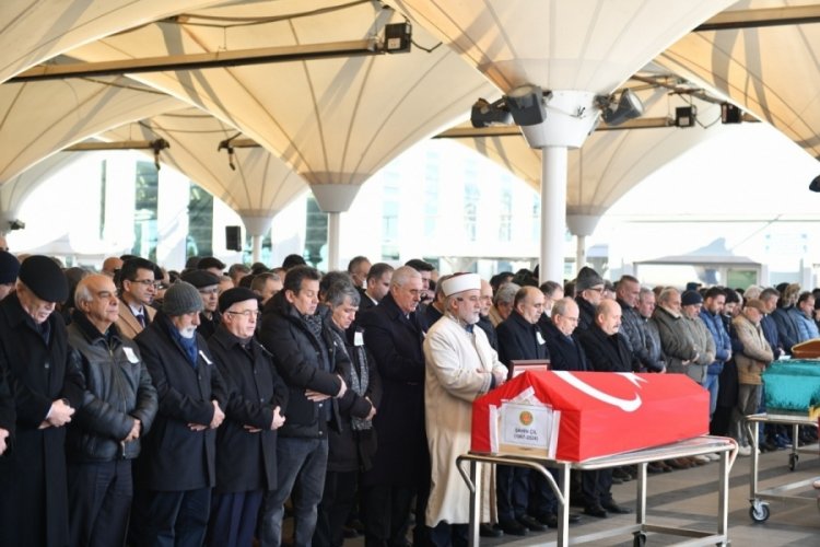 Yargıtay 9. Hukuk Dairesi &Uuml;yesi Şahin &Ccedil;il, son yolculuğuna uğurlandı