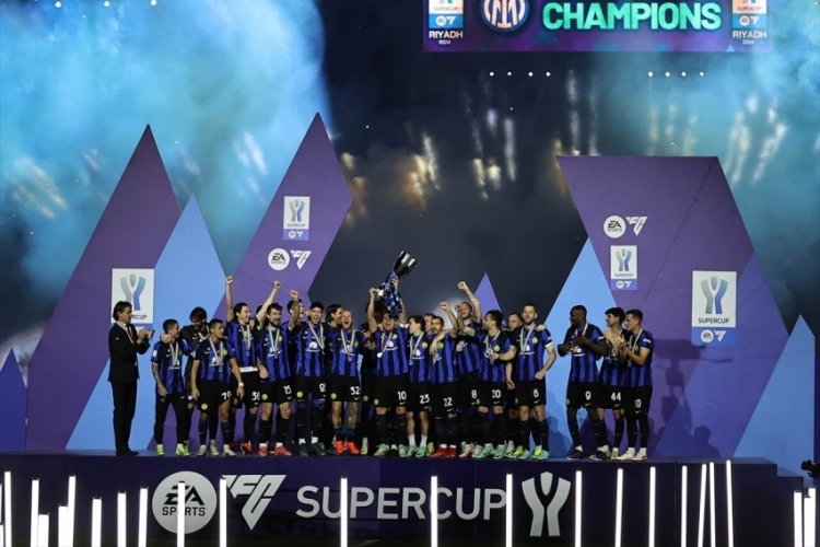 İtalya S&uuml;per Kupası'nı Inter kazandı
