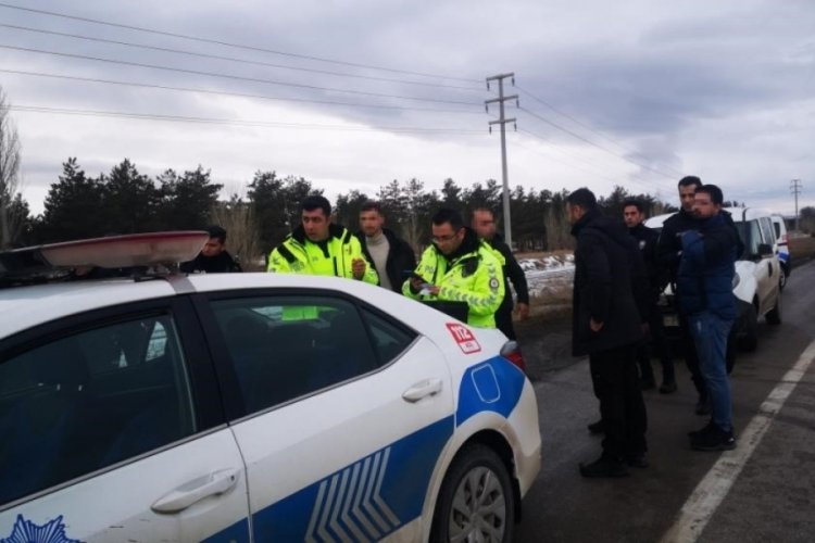 Erzurum'da polisi darp eden şahıs serbest bırakıldı