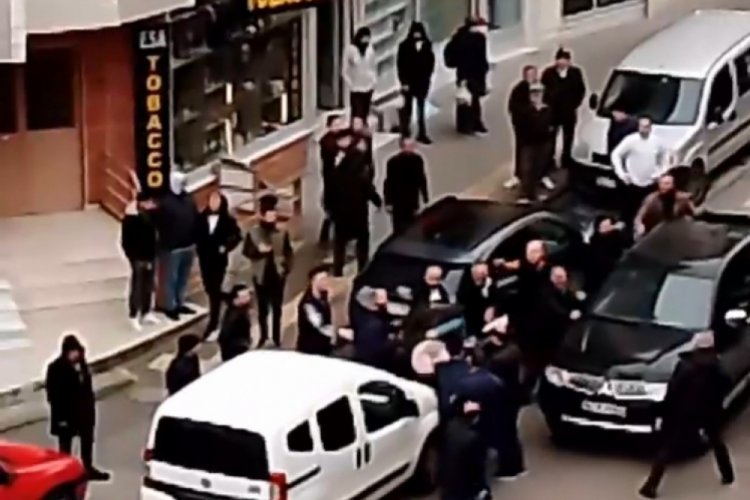 Bursa'da yol kavgası!