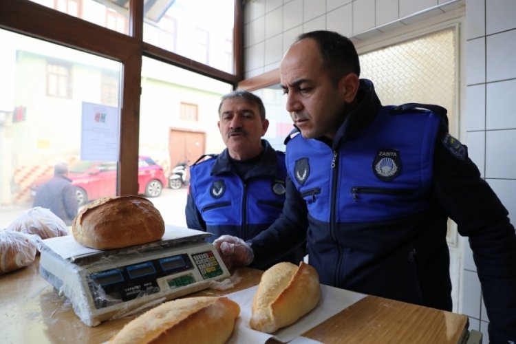 Bursa'da zabıtadan gramaj denetimi