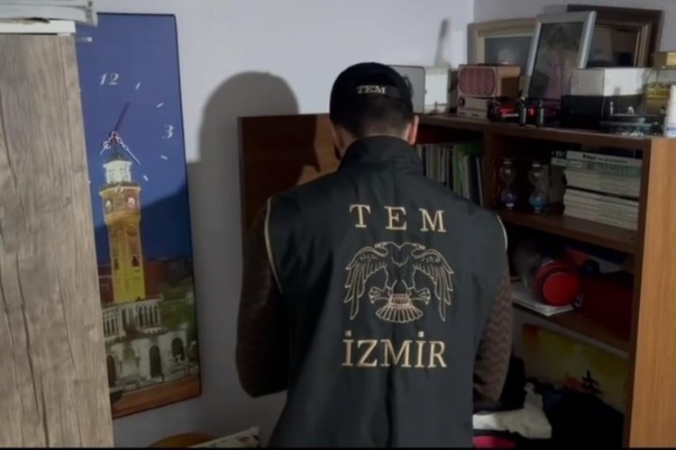 İzmir'de FET&Ouml; ş&uuml;phelilerine y&ouml;nelik operasyon