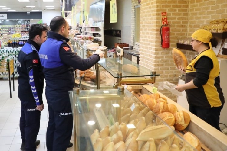 Bursa Gemlik Zabıtası'ndan gramaj denetimi