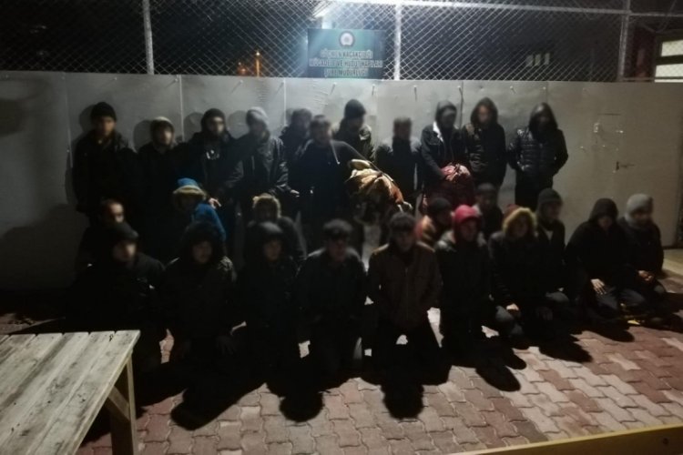Konya'da 28 d&uuml;zensiz g&ouml;&ccedil;men yakalandı