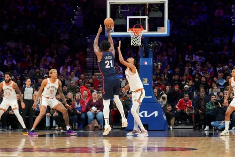 Embiid, 70 sayıyla NBA tarihine ge&ccedil;ti