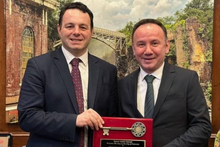 ABD'de "şehrin anahtarı" ilk defa bir T&uuml;rk'e verildi