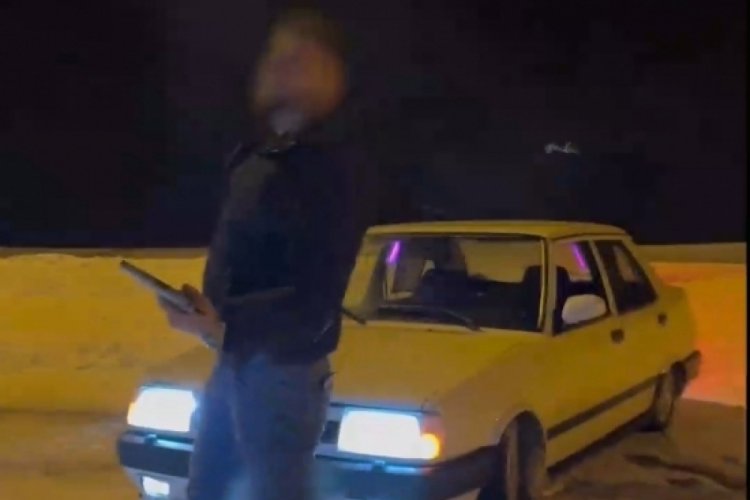 Trabzon'da karayolunda havaya ateş eden şahsa 16 bin TL ceza